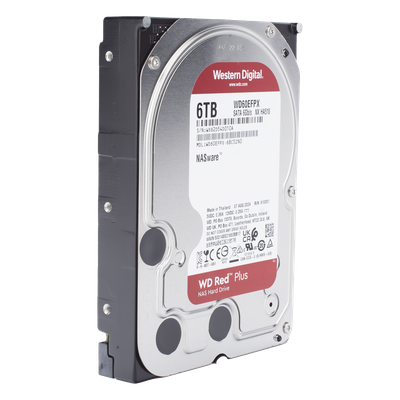 Disco Duro Red de 6TB 5400 RPM Optimizado para NAS — Western Digital (WD)