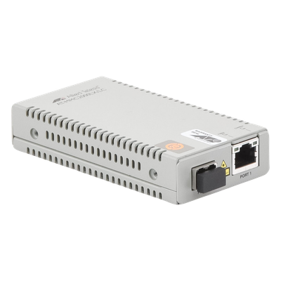 Convertidor de medios Mini Monomodo Version TAA (Federal), 10 — ALLIED TELESIS