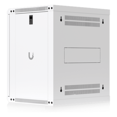 Gabinete Rack 12U 550x450 mm Montaje Pared — UBIQUITI
