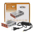 Convertidor de Medios PoE RJ45 Gigabit 802.3af — WI-TEK
