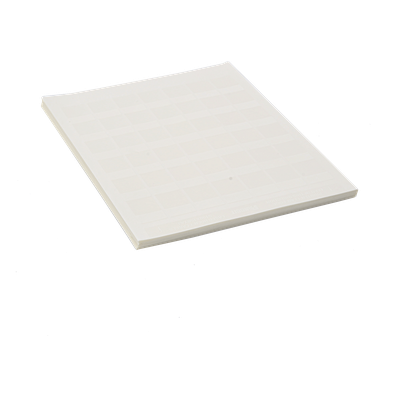Paquete de Hojas con 2500 Etiquetas de Identificación Auto-Laminadas par — PANDUIT