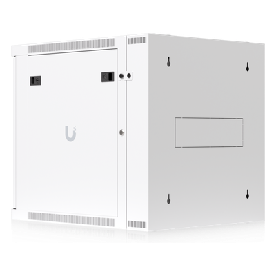 Gabinete Rack 12U 600x703 mm Puerta Vidrio Templado — UBIQUITI