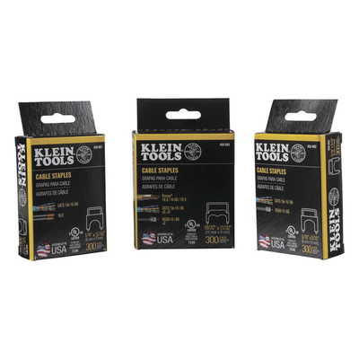 Paquete de 300 Grapas con Aislamiento, para Cables NM (RomexÆ) como 14 — KLEIN TOOLS