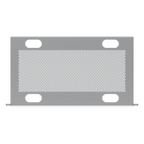 UACC Rack Shelf CLV – Charola 1 UR para montaje en rack, ideal para colo — UBIQUITI
