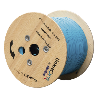 Fibra Óptica Multimodo OM4, 2 mm, Simplex, Tight Buffer, 900 micras, Col — LINKEDPRO BY EPCOM — Precio por metro