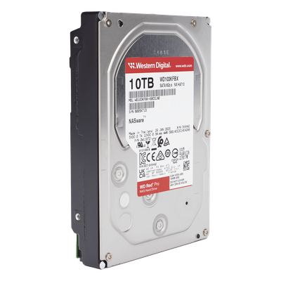 Disco Duro para NAS 10 TB 7200 RPM SATA III 6 Gb — Western Digital (WD)