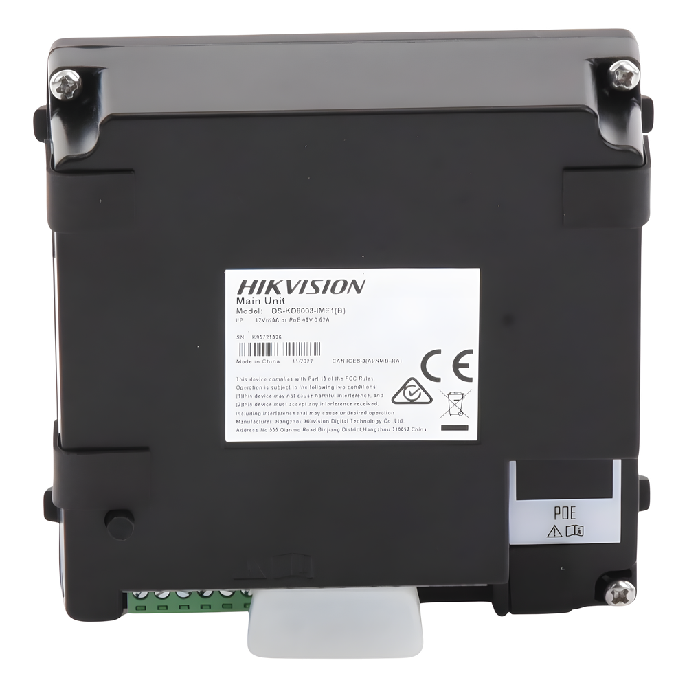 Frente de Calle IP 2 Megapixel Full HD Ángulo 146° IR 3 m (9.8 ft) WDR 120 dB PoE IP65 -40°C a +60°C — Hikvision