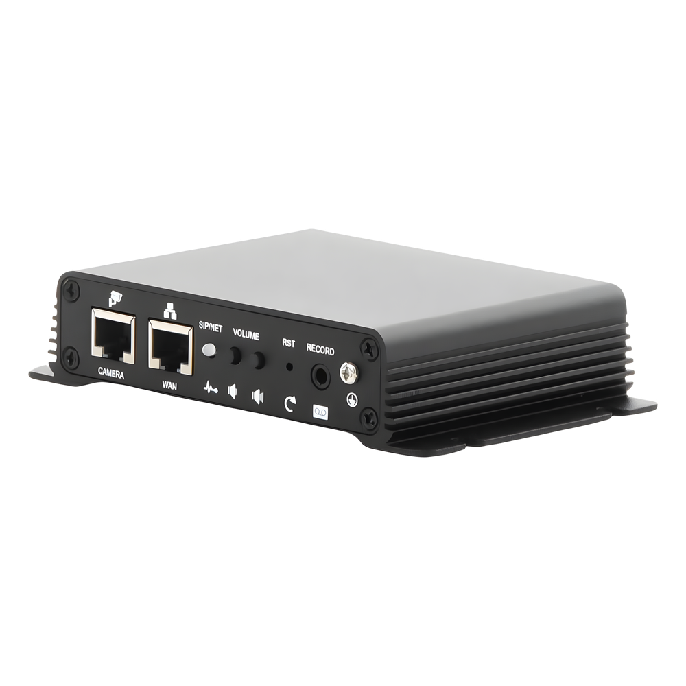 Gateway SIP de Voceo y Paging Amplificador Integrado 30 W PoE Intercomunicación Audio Video 2 Líneas SIP Compatible IP RTP RTSP — Fanvil