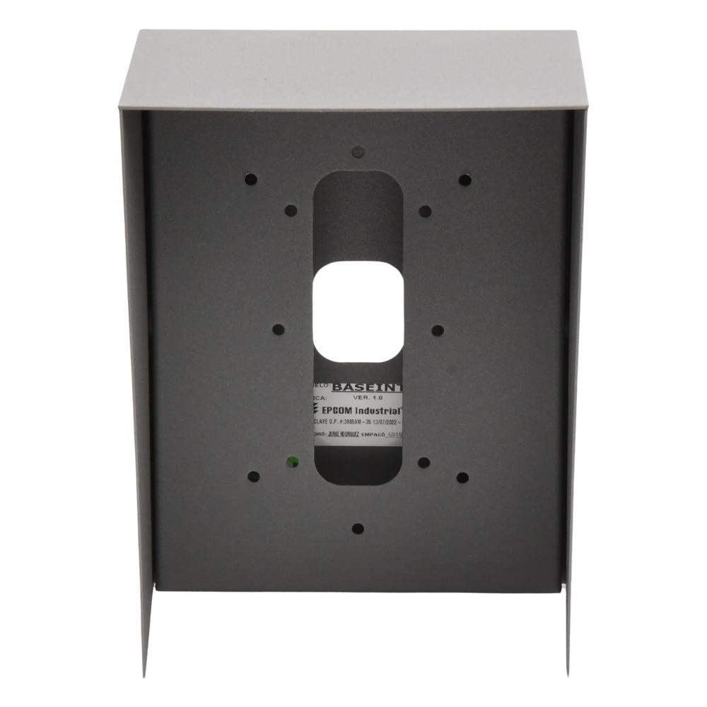 Cubierta Protectora Industrial Acero Calibre 18 Pintura Electrostática Gris 1.38 kg Montaje en Poste Tubular — EPCOM Industrial