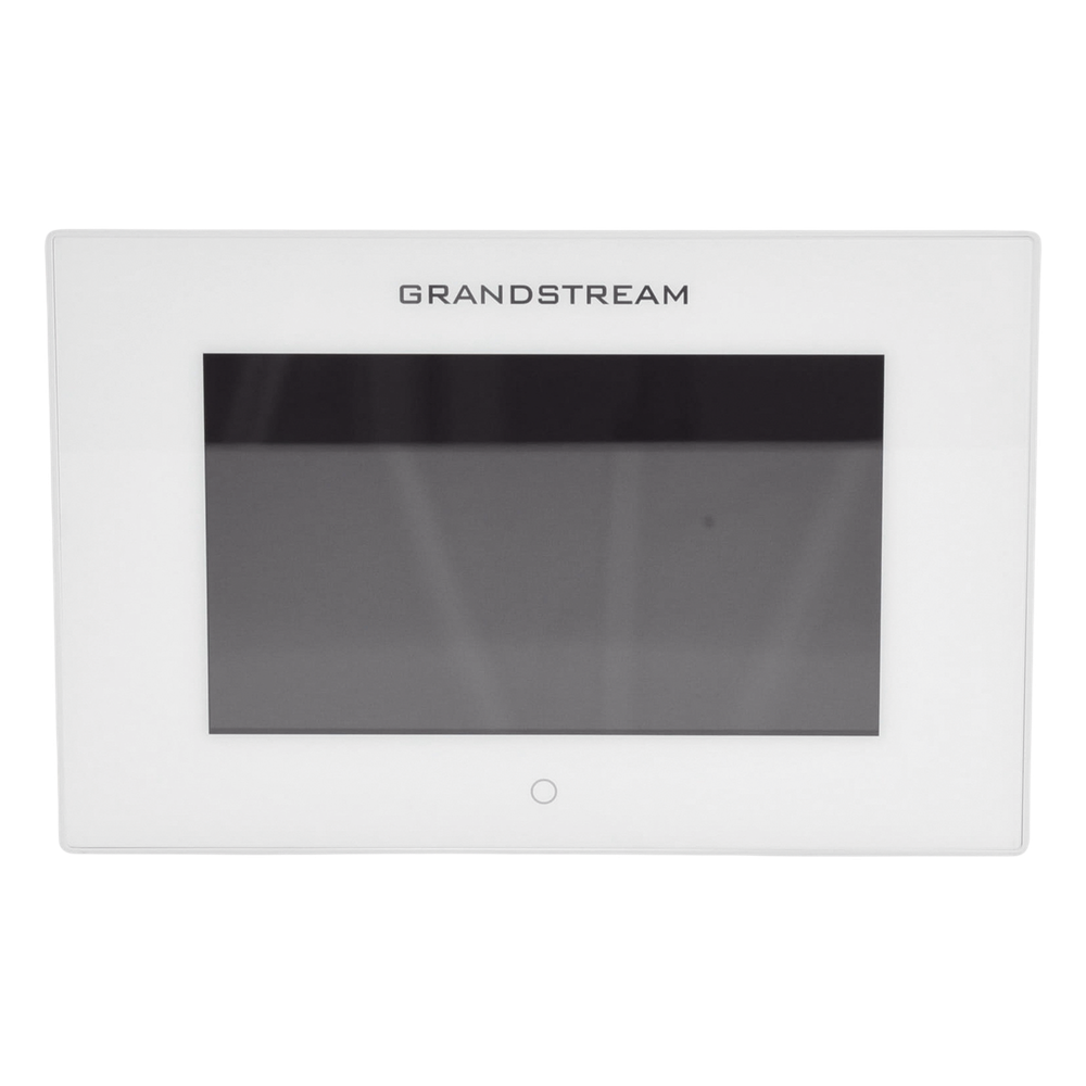 Intercom y Panel de Control de Acceso SIP Pantalla Táctil 7" 1024x600 Wi-Fi Dual Band Audio HD Full-Duplex PoE 4 Entradas de Alarma — Grandstream