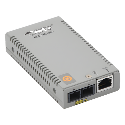 Convertidor de medios TAA (Federal) 10 100TX - 100FX — ALLIED TELESIS