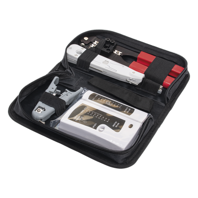 Kit de Herramientas para Instalación de Redes Probador LED — LINKEDPRO BY EPCOM