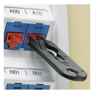 Kit de 10 Dispositivos para Bloquear Puertos Jack RJ45, Color Rojo, Incl — PANDUIT