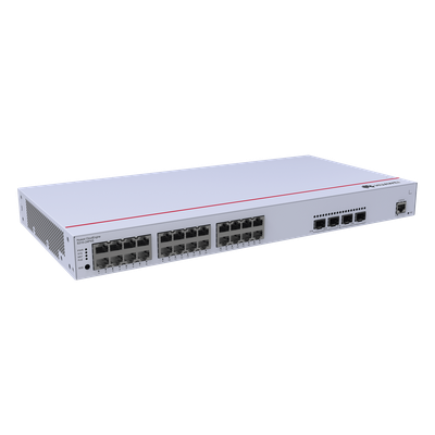 Switch Capa 3 Administrable 24 Puertos Gigabit PoE — HUAWEI