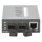 Convertidor de Medios con Doble Puerto SFP 1000BASE-FX SX — PLANET