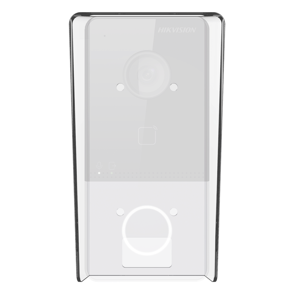 Carcasa Protectora para Videoportero IP Policarbonato Resistente a Impactos Montaje Sobre Pared 149.78 x 79.56 x 48.63 mm (5.90 x 3.13 x 1.91 in) — Hikvision