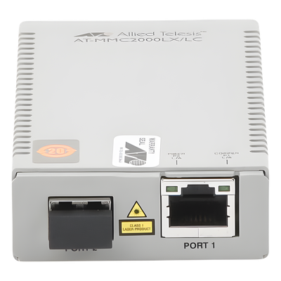 Convertidor de medios Mini Monomodo Version TAA (Federal), 10 — ALLIED TELESIS
