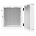 Gabinete Rack 12U Montaje Pared Puerta Trasera Abatible — UBIQUITI