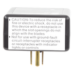 Protector Sobretensión 120 VAC SASD 5 kA NEMA 5-15R — TRANSTECTOR