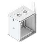Gabinete Rack 12U 550x450 mm Montaje Pared — UBIQUITI