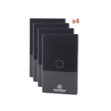 (Wifi) KIT 4 apagadores inteligentes Wifi compatibles con Alexa y Goog — Smartho